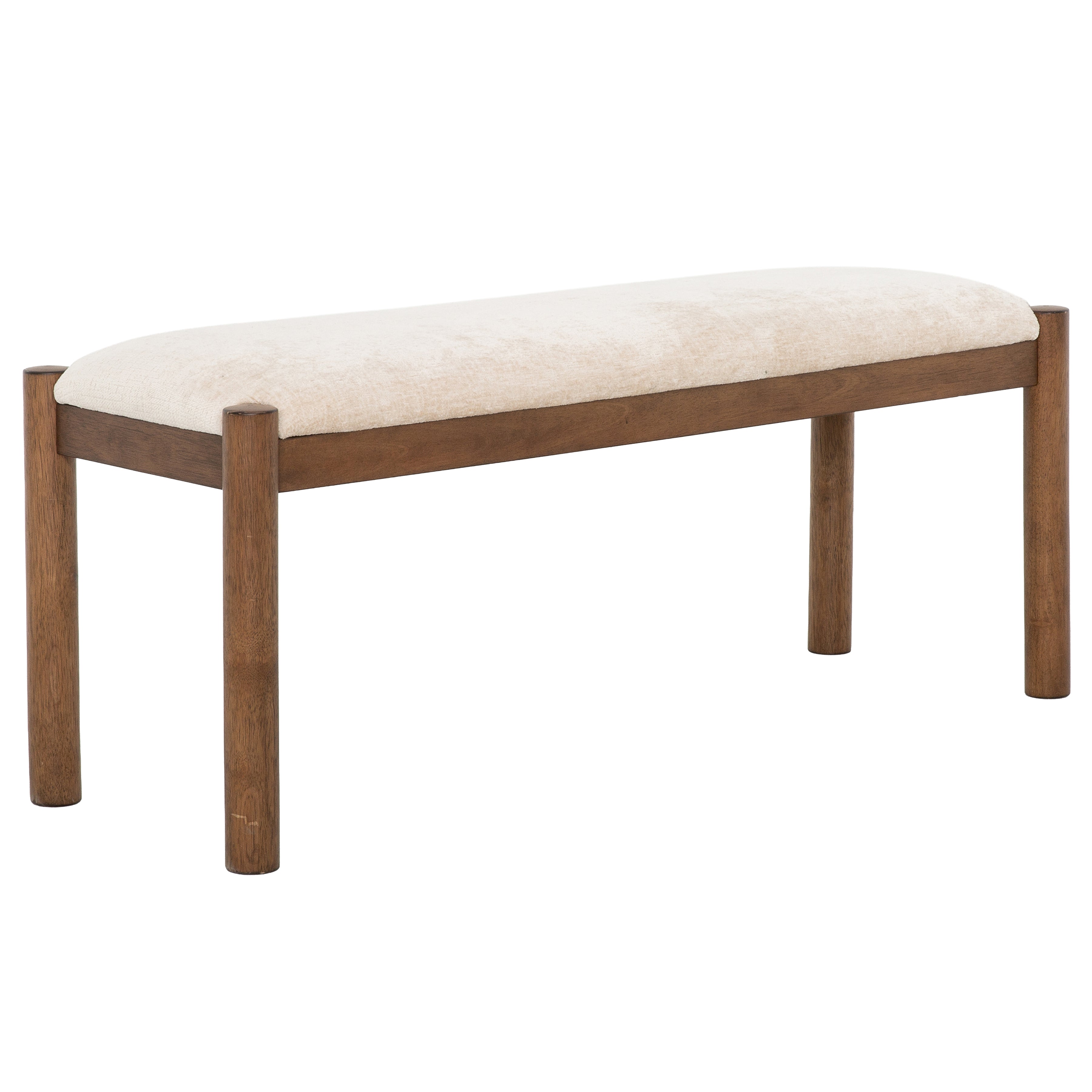 Ensemble de salle à manger 5200 6 pièces - Table en placage chêne, 4 chaises et banc