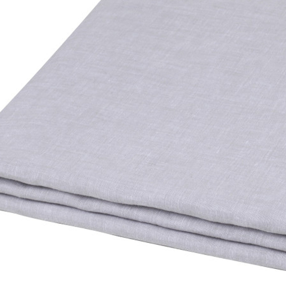 Cloud Linen King Flat Sheet-Bed Sheets-DECOROLALA