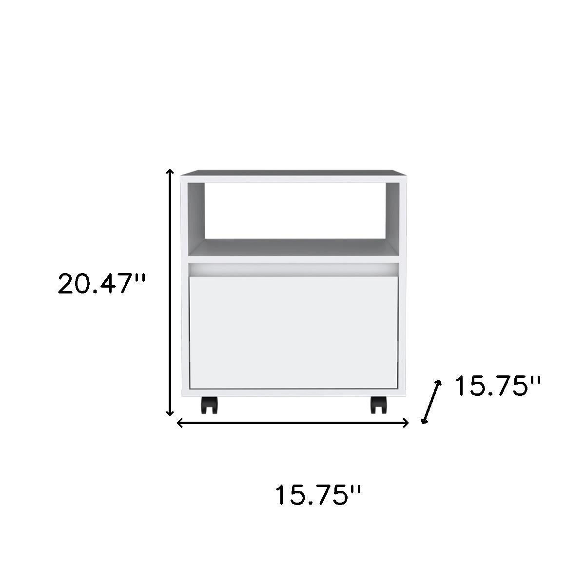 Two Piece White Bedroom Set-Bedroom Furniture Sets-DECOROLALA