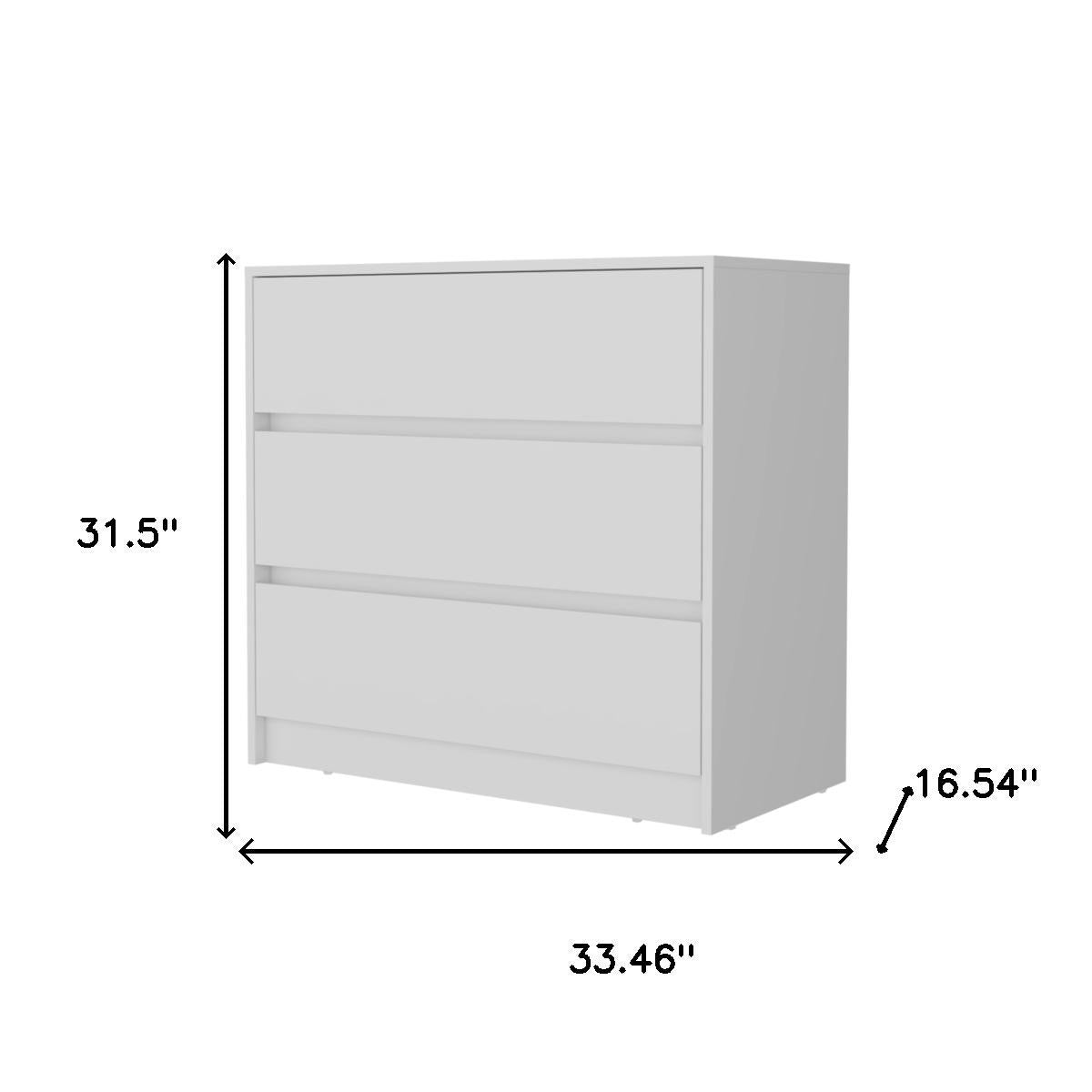 Two Piece White Bedroom Set-Bedroom Furniture Sets-DECOROLALA