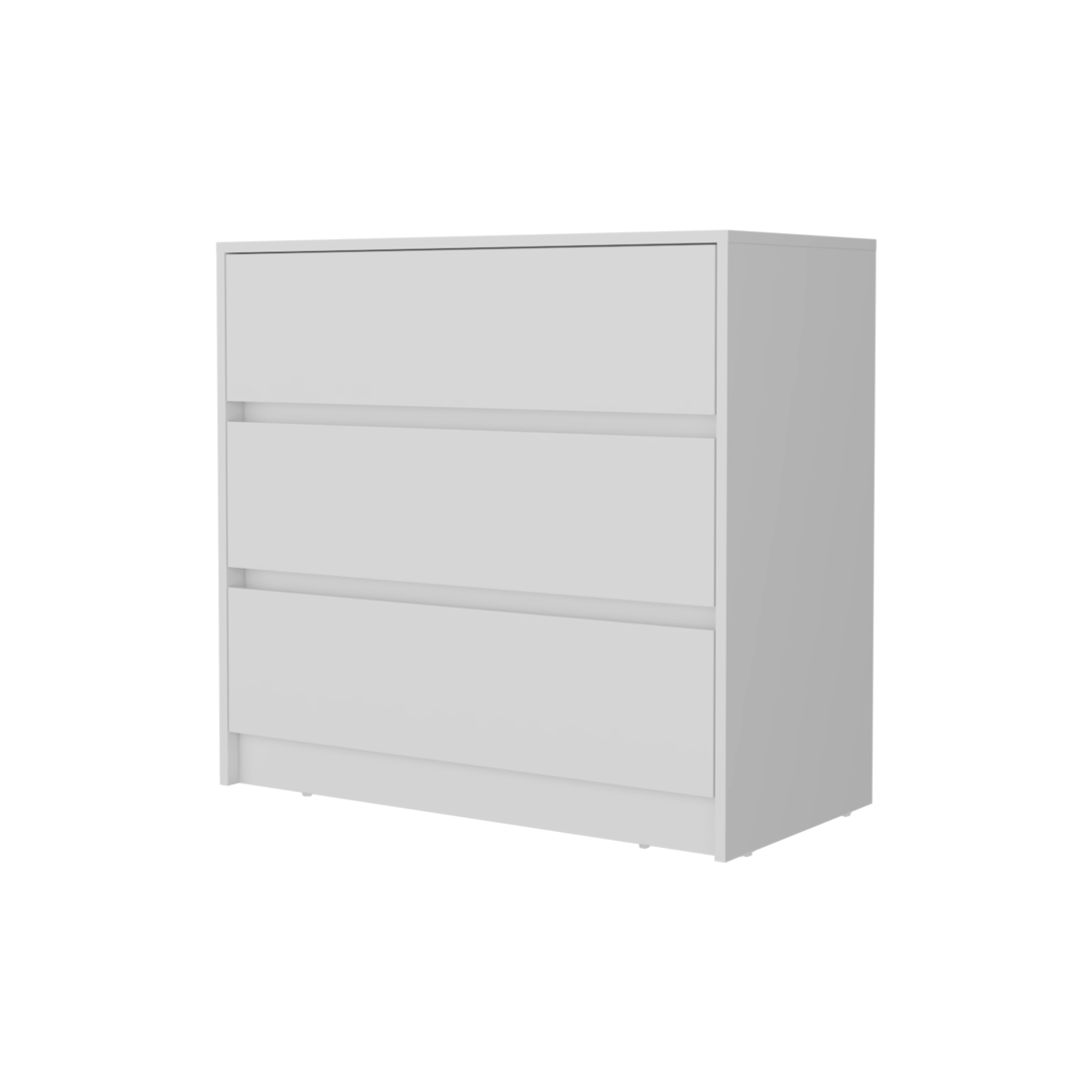 Two Piece White Bedroom Set-Bedroom Furniture Sets-DECOROLALA