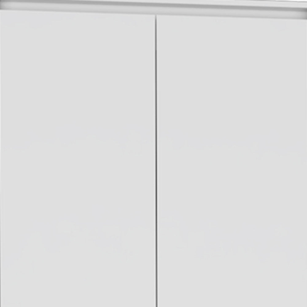 Two Piece White Bedroom Set-Bedroom Furniture Sets-DECOROLALA