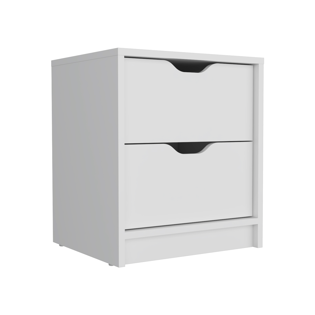 Two Piece White Bedroom Set-Dressers-DECOROLALA