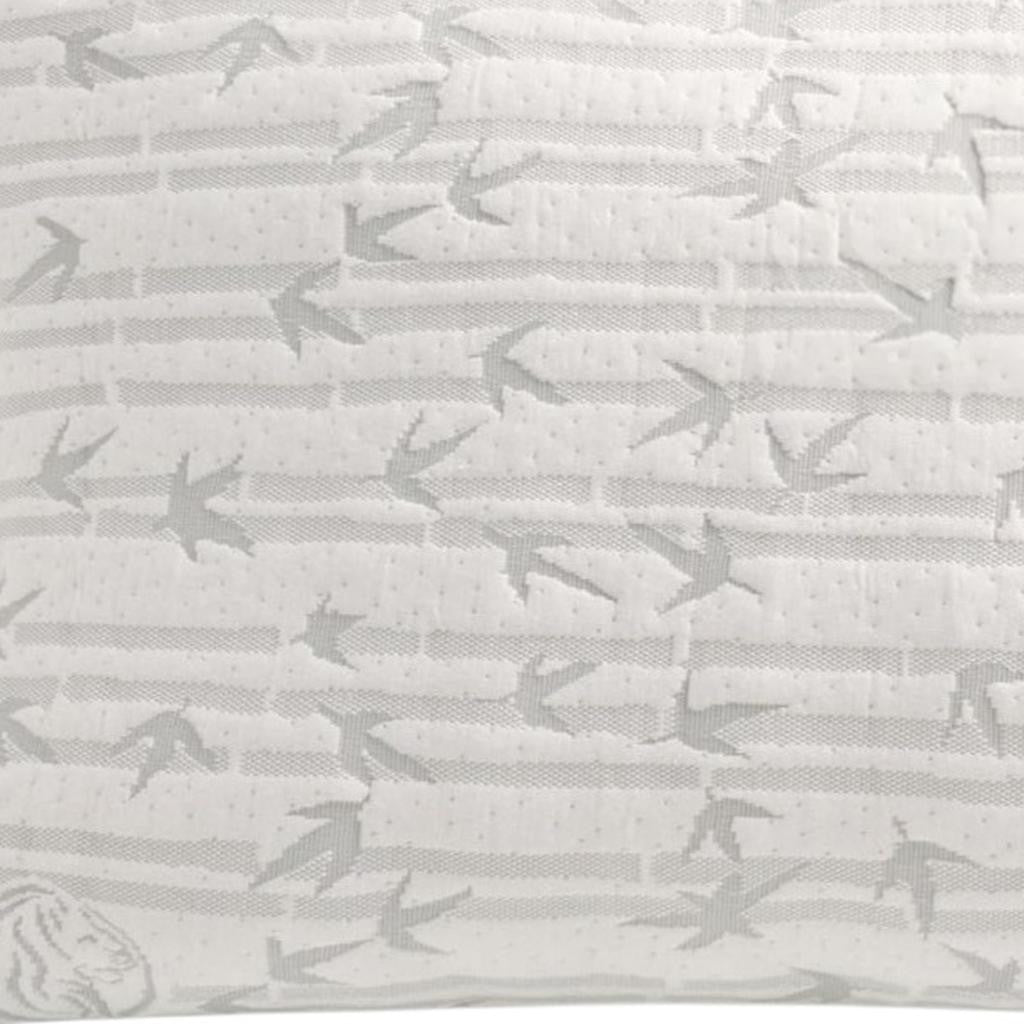 Rayon With Bamboo Memory Foam Firm Queen Size Bed Pillow-Bed Pillows-DECOROLALA