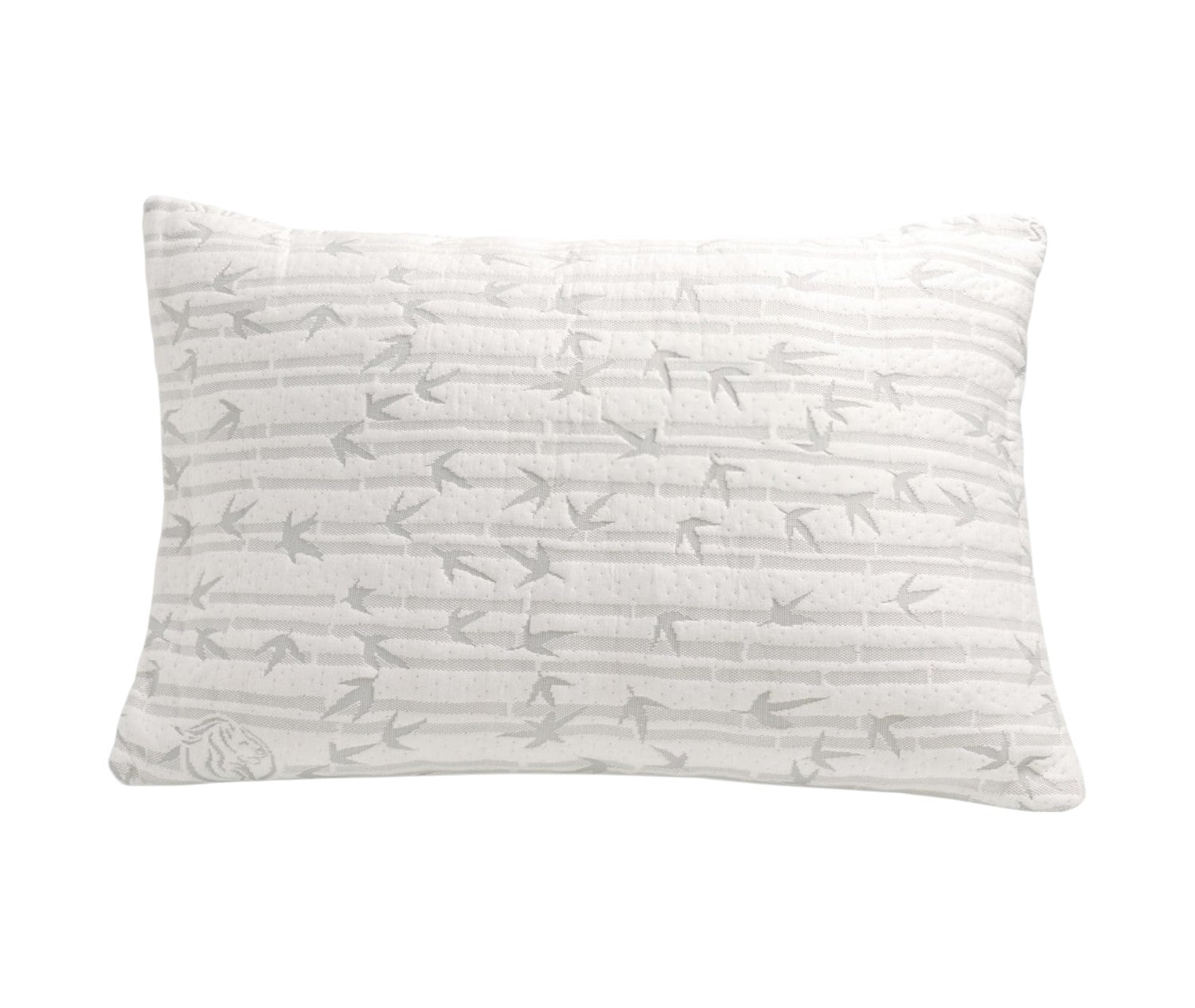 Rayon With Bamboo Memory Foam Firm Queen Size Bed Pillow-Bed Pillows-DECOROLALA