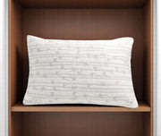 Rayon With Bamboo Memory Foam Firm Queen Size Bed Pillow-Bed Pillows-DECOROLALA