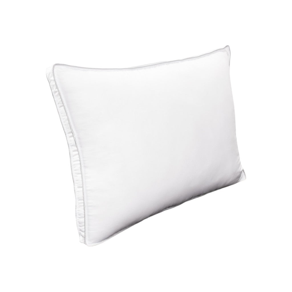 Set of Two Microfiber Down Alternative Medium Hypoallergenic King Size Bed Pillows-Bed Pillows-DECOROLALA