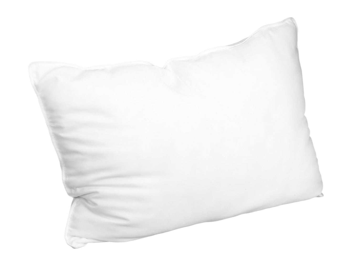 Set of Two Microfiber Down Alternative Medium Hypoallergenic King Size Bed Pillows-Bed Pillows-DECOROLALA