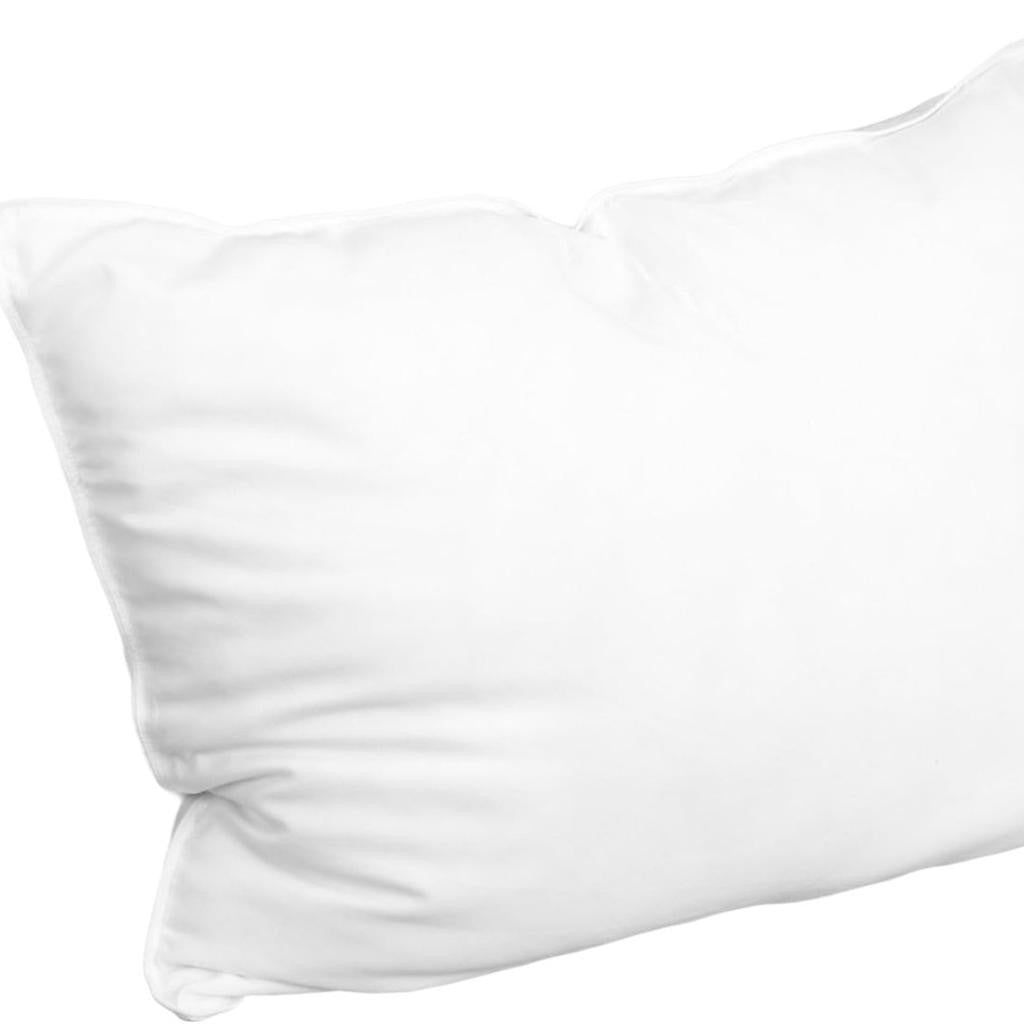 Set of Two Microfiber Down Alternative Medium Hypoallergenic King Size Bed Pillows-Bed Pillows-DECOROLALA
