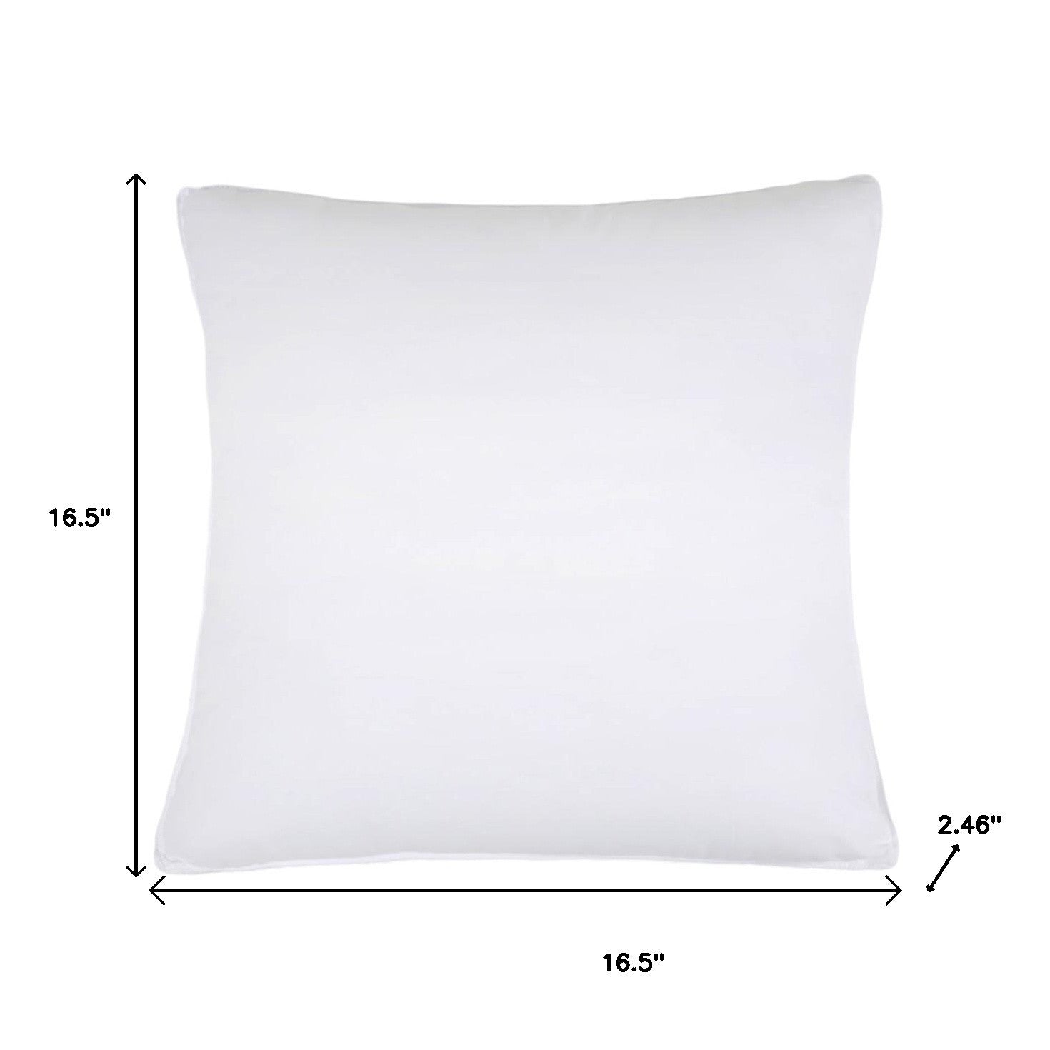 Set of Two Microfiber Down Alternative Medium Hypoallergenic European Size Bed Pillows-Bed Pillows-DECOROLALA