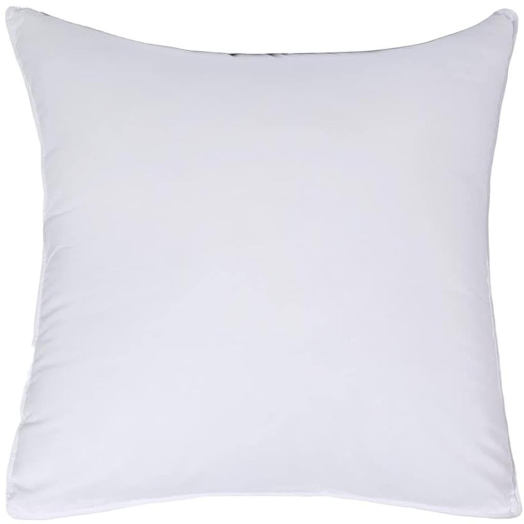 Set of Two Microfiber Down Alternative Medium Hypoallergenic European Size Bed Pillows-Bed Pillows-DECOROLALA