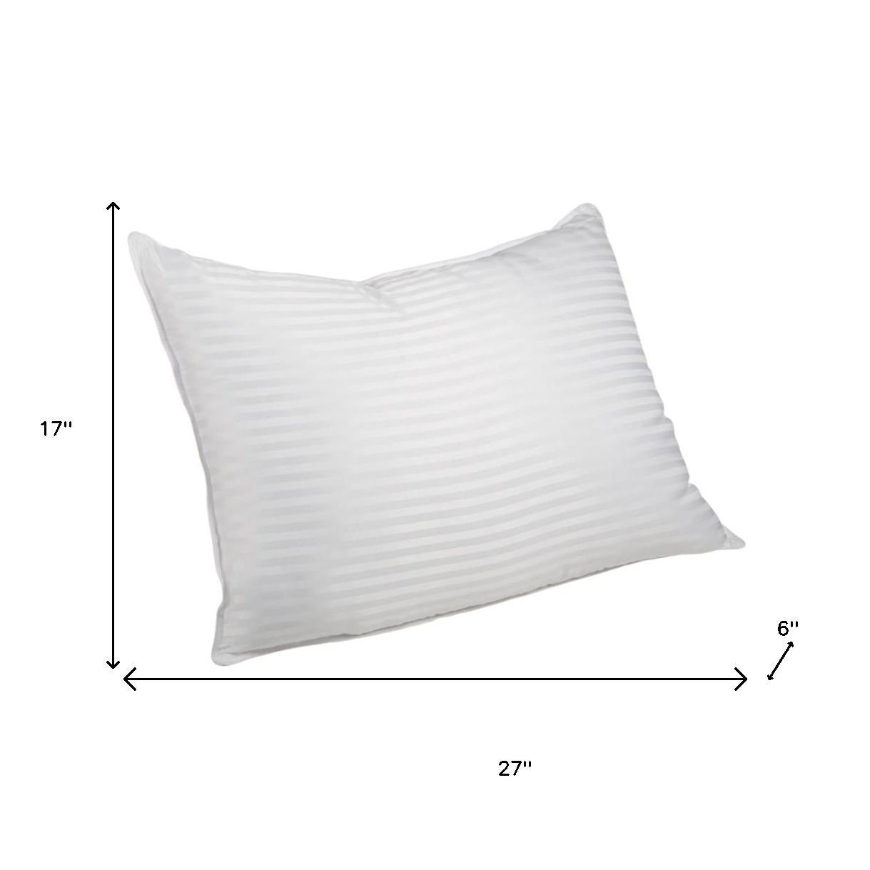 Set of Two Microfiber Down Alternative Medium Standard Size Bed Pillows-Bed Pillows-DECOROLALA