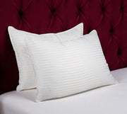 Set of Two Microfiber Down Alternative Medium Standard Size Bed Pillows-Bed Pillows-DECOROLALA