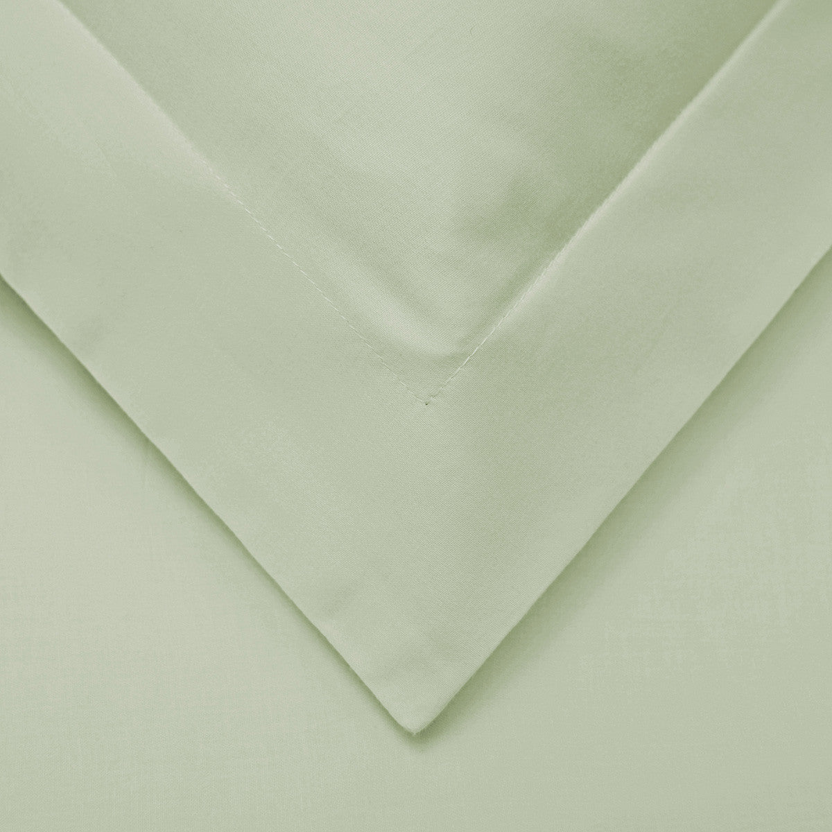 Light Green Queen Cotton Blend 1000 Thread Count Washable Duvet Cover Set-Down Comforters and Duvets-DECOROLALA