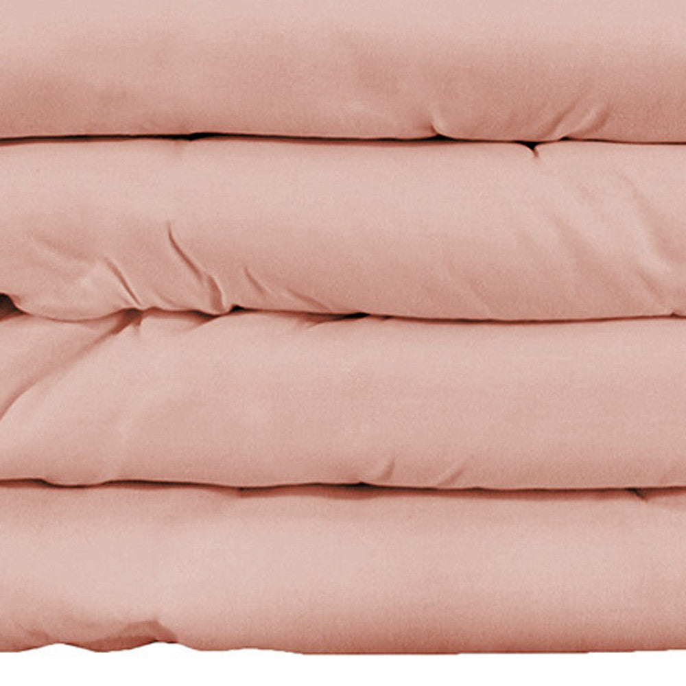Blush King Cotton Blend 1000 Thread Count Washable Duvet Cover Set-Down Comforters and Duvets-DECOROLALA