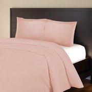 Blush King Cotton Blend 1000 Thread Count Washable Duvet Cover Set-Down Comforters and Duvets-DECOROLALA