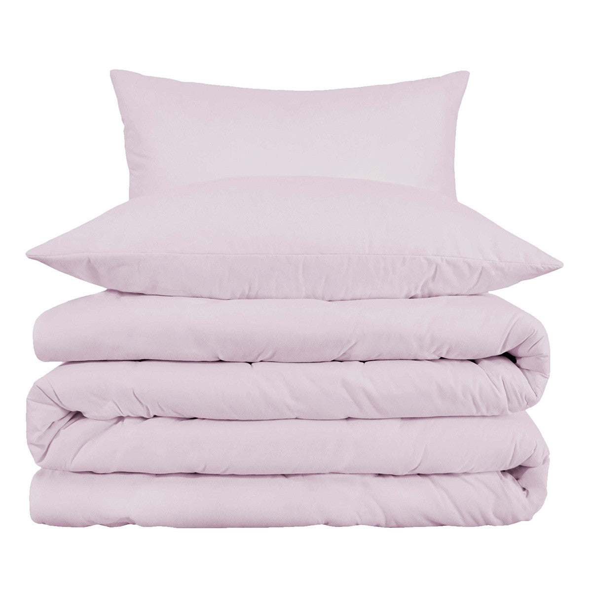 Lilac King Cotton Blend 1000 Thread Count Washable Duvet Cover Set-Down Comforters and Duvets-DECOROLALA