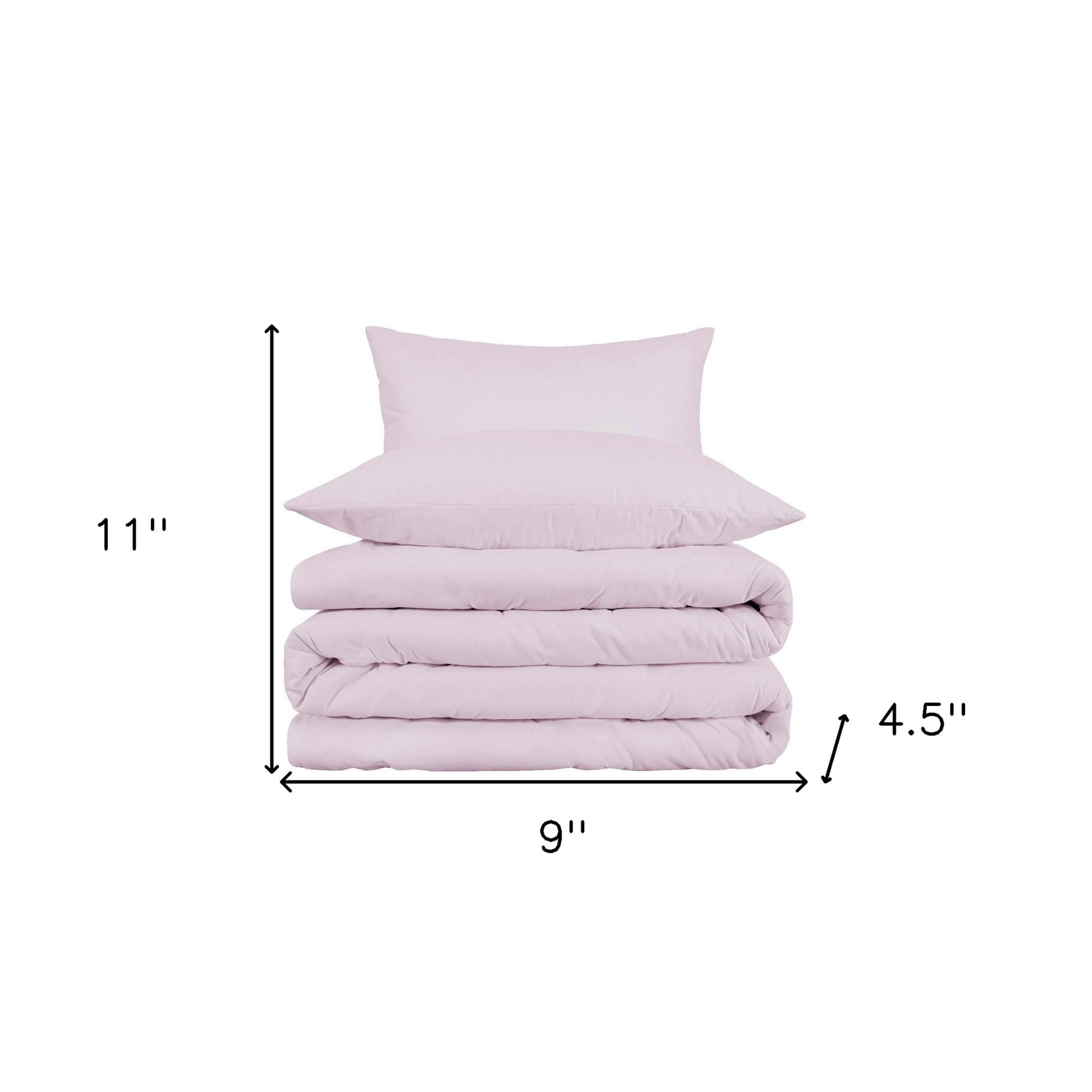 Lilac King Cotton Blend 1000 Thread Count Washable Duvet Cover Set-Down Comforters and Duvets-DECOROLALA