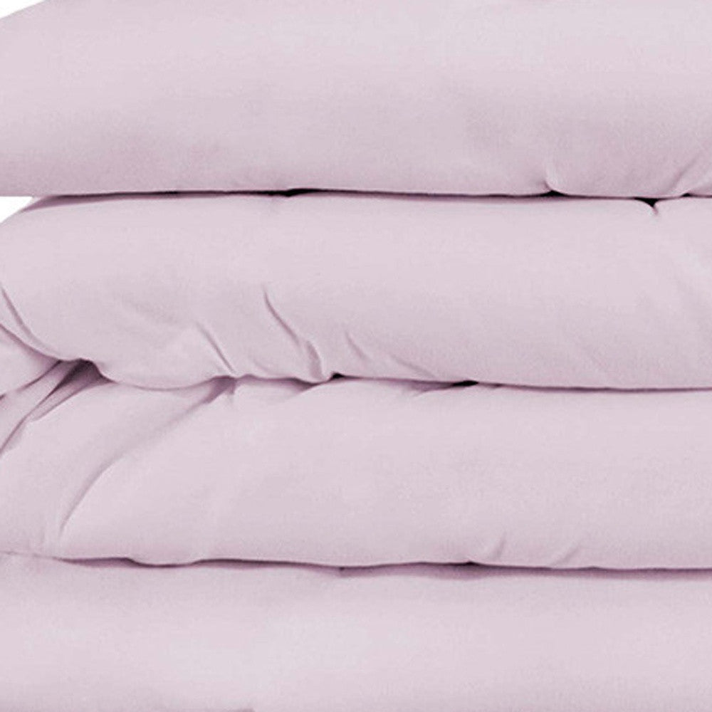 Lilac King Cotton Blend 1000 Thread Count Washable Duvet Cover Set-Down Comforters and Duvets-DECOROLALA
