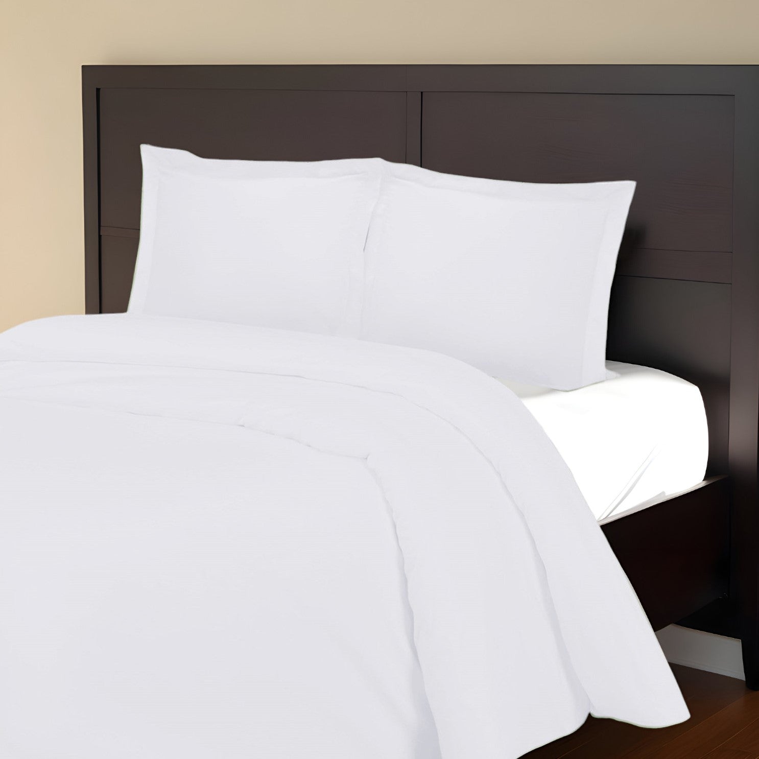 White King Cotton Blend 1000 Thread Count Washable Duvet Cover Set-Down Comforters and Duvets-DECOROLALA