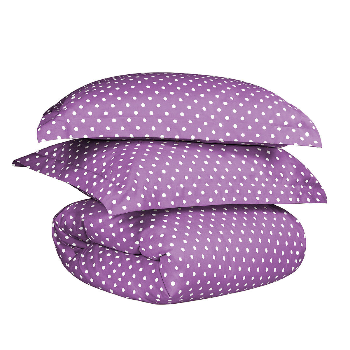 Lilac King Cotton Blend 600 Thread Count Washable Duvet Cover Set-Down Comforters and Duvets-DECOROLALA