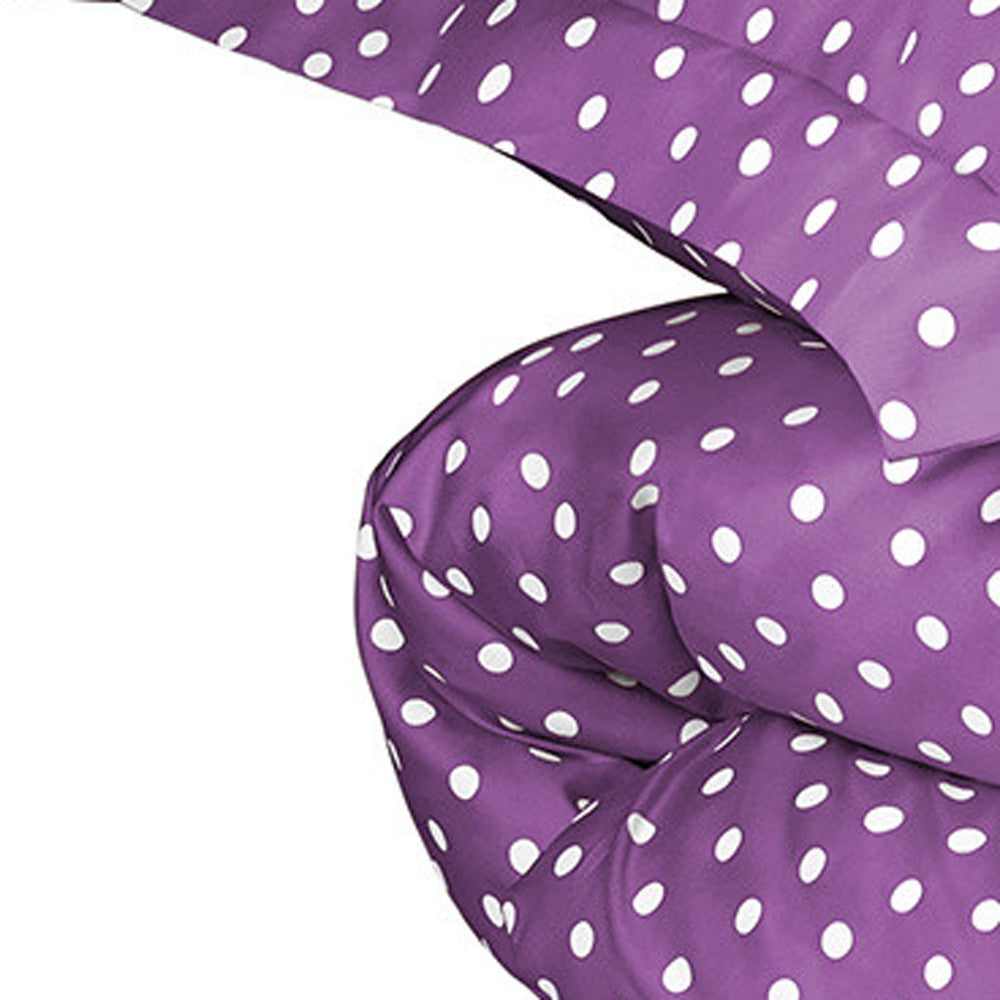 Lilac King Cotton Blend 600 Thread Count Washable Duvet Cover Set-Down Comforters and Duvets-DECOROLALA