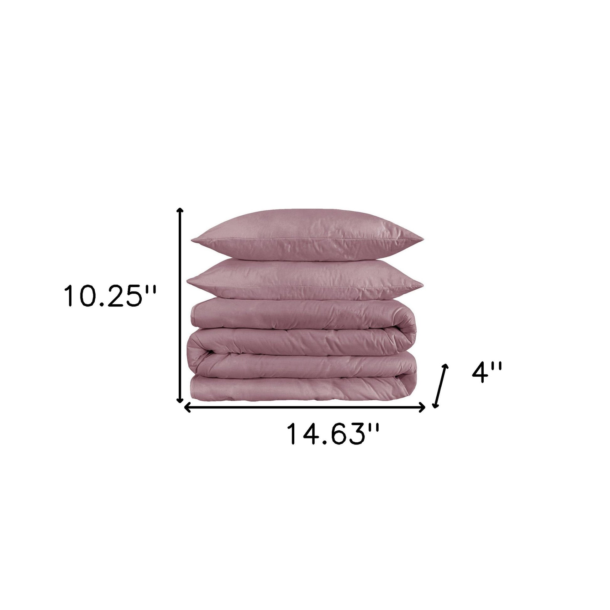 Purple Red King Cotton Blend 1200 Thread Count Washable Duvet Cover Set-Down Comforters and Duvets-DECOROLALA