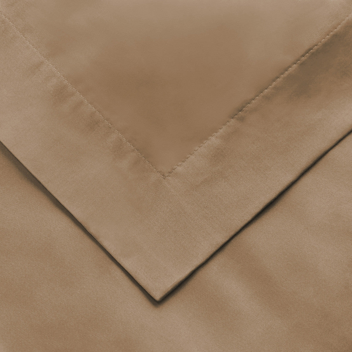 Taupe Queen Cotton Blend 1500 Thread Count Washable Duvet Cover Set-Down Comforters and Duvets-DECOROLALA