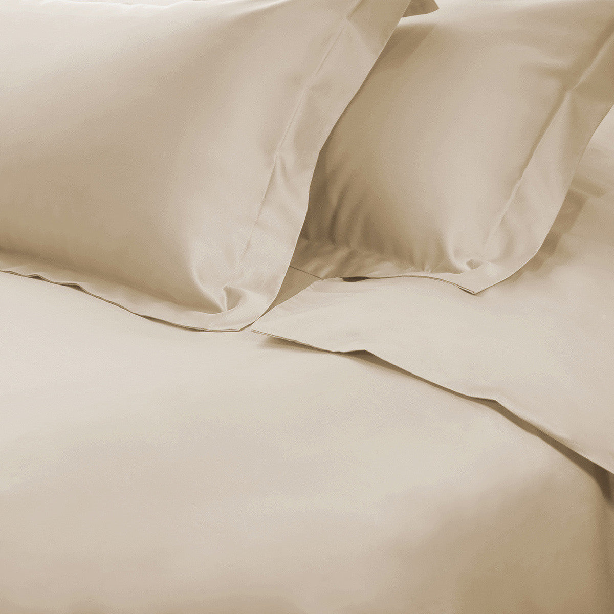 Ivory Queen Cotton Blend 650 Thread Count Washable Duvet Cover Set-Down Comforters and Duvets-DECOROLALA