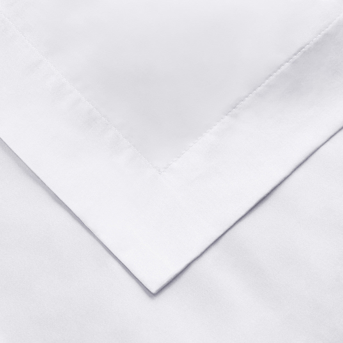 White Twin Cotton Blend 650 Thread Count Washable Duvet Cover Set-Down Comforters and Duvets-DECOROLALA