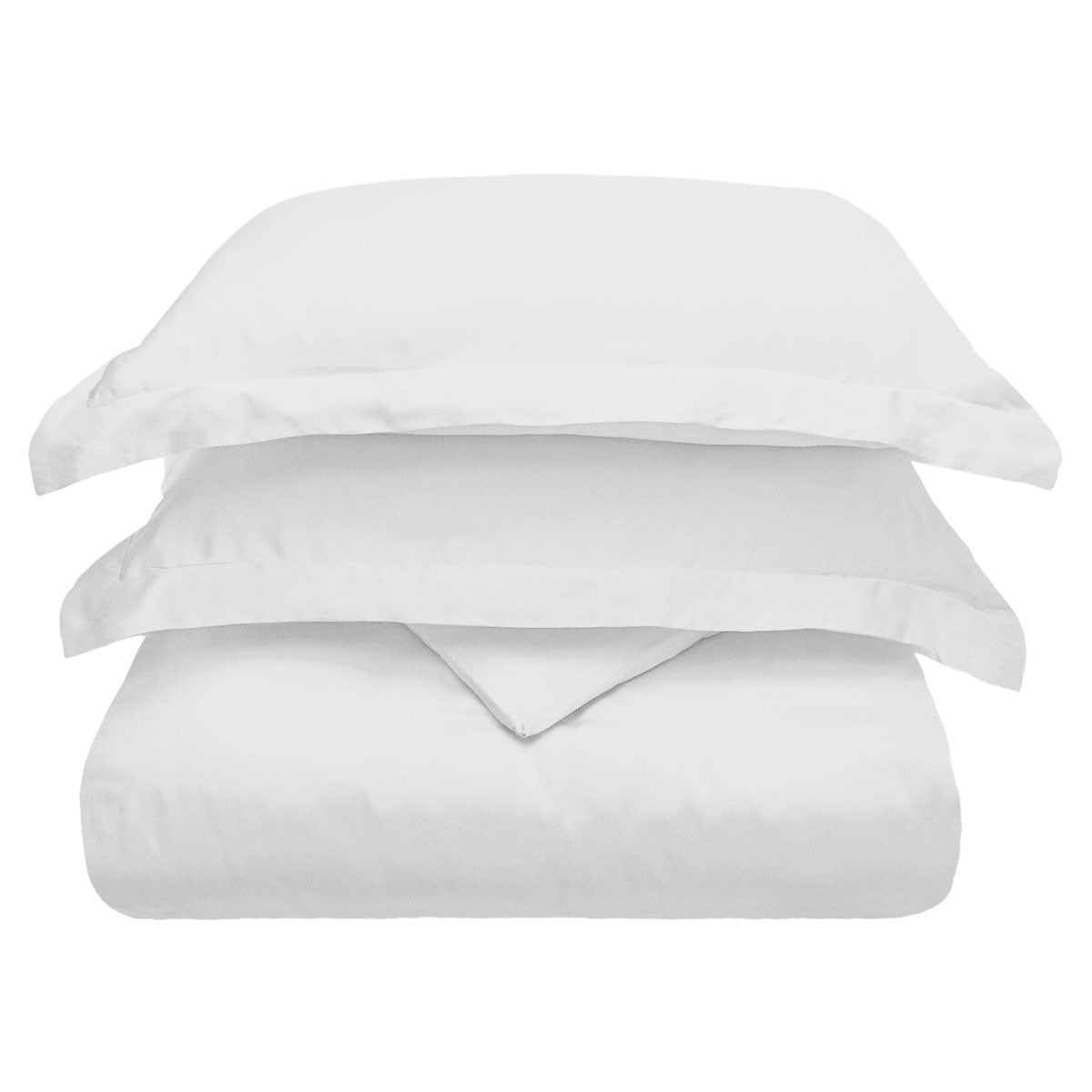White Queen Cotton Blend 300 Thread Count Washable Duvet Cover Set-Down Comforters and Duvets-DECOROLALA