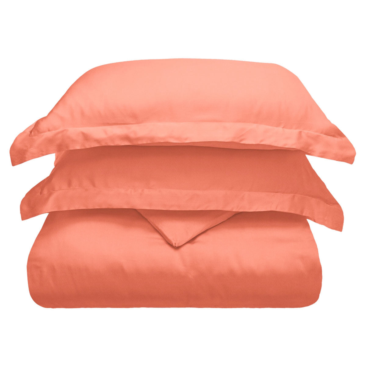 Coral King Cotton Blend 300 Thread Count Washable Duvet Cover Set-Down Comforters and Duvets-DECOROLALA