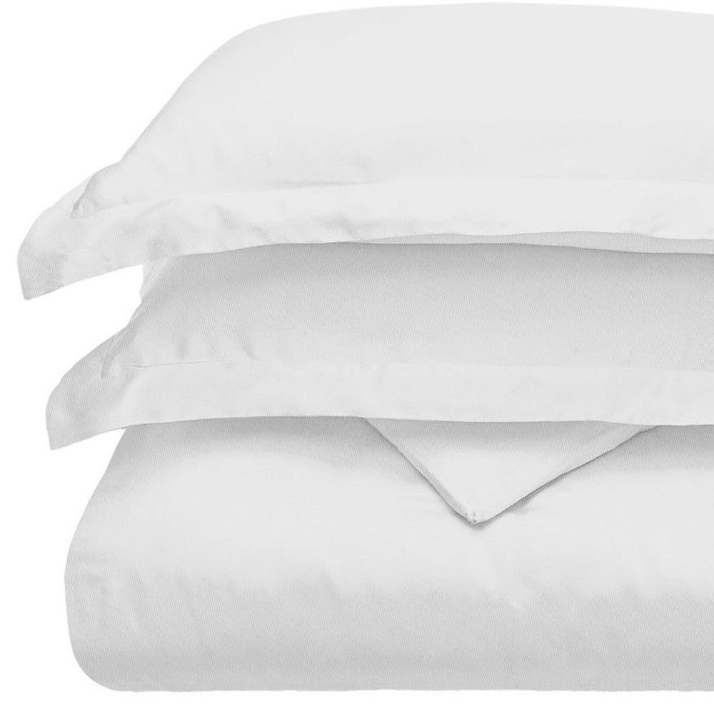 White King Cotton Blend 300 Thread Count Washable Duvet Cover Set-Down Comforters and Duvets-DECOROLALA