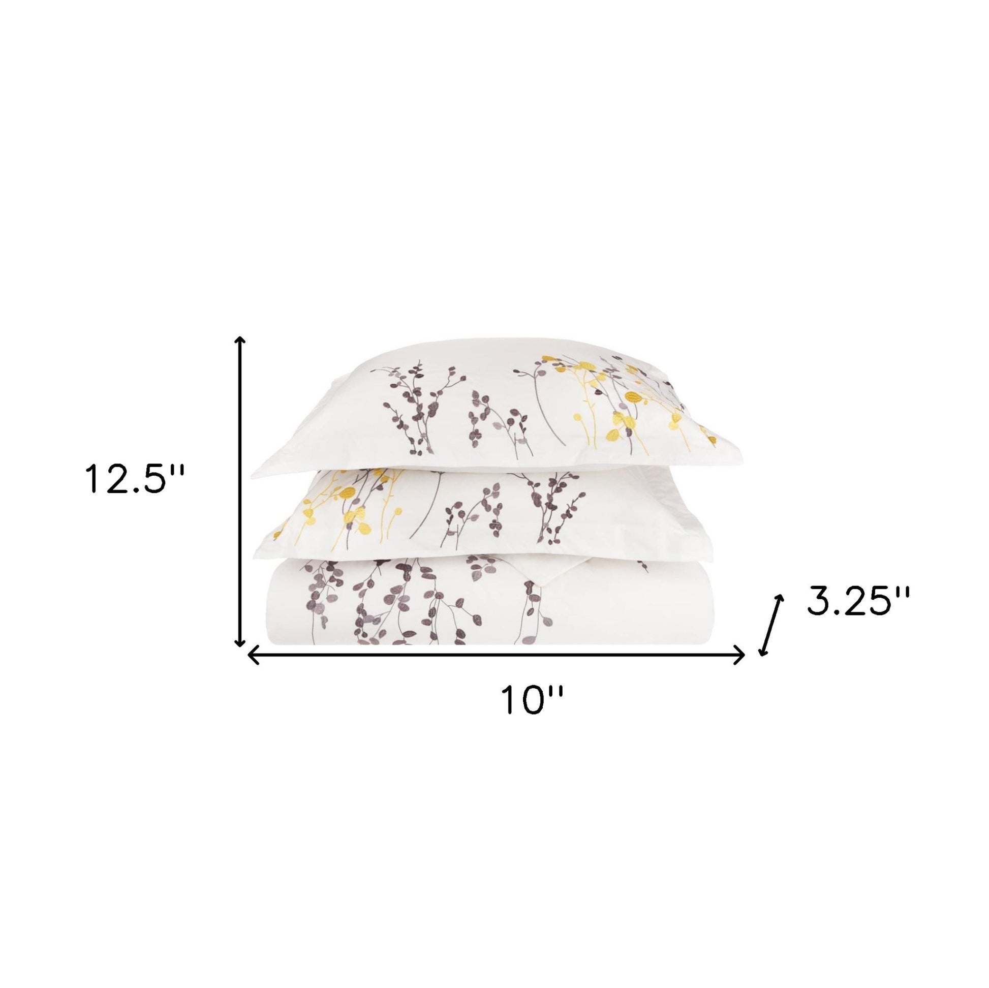 Purple and White Queen 100% Cotton 200 Thread Count Washable Duvet Cover Set-Down Comforters and Duvets-DECOROLALA