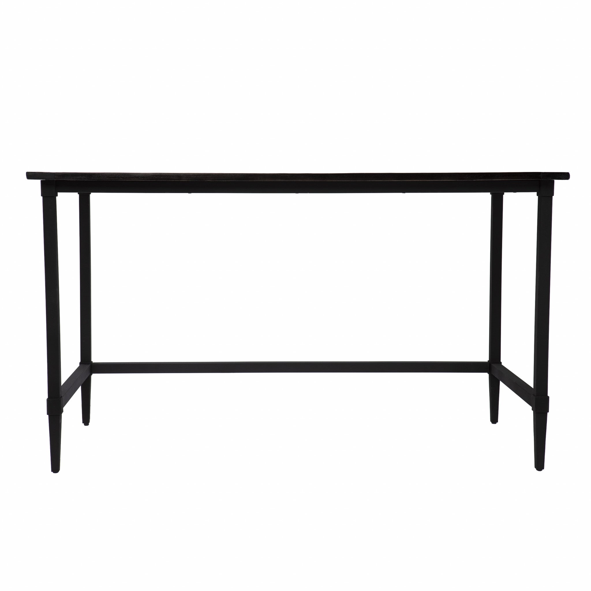 53" Black Writing Desk-Desks-DECOROLALA