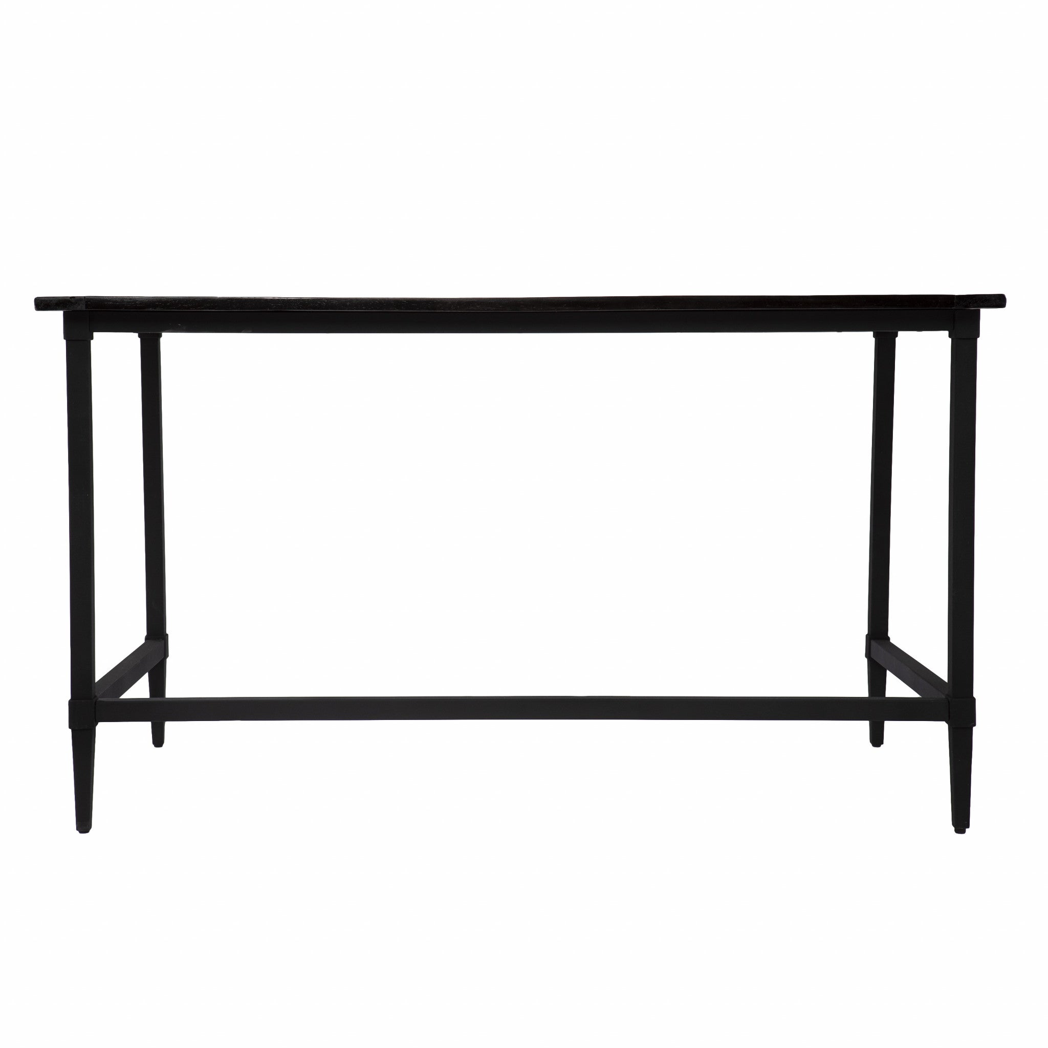 53" Black Writing Desk-Desks-DECOROLALA