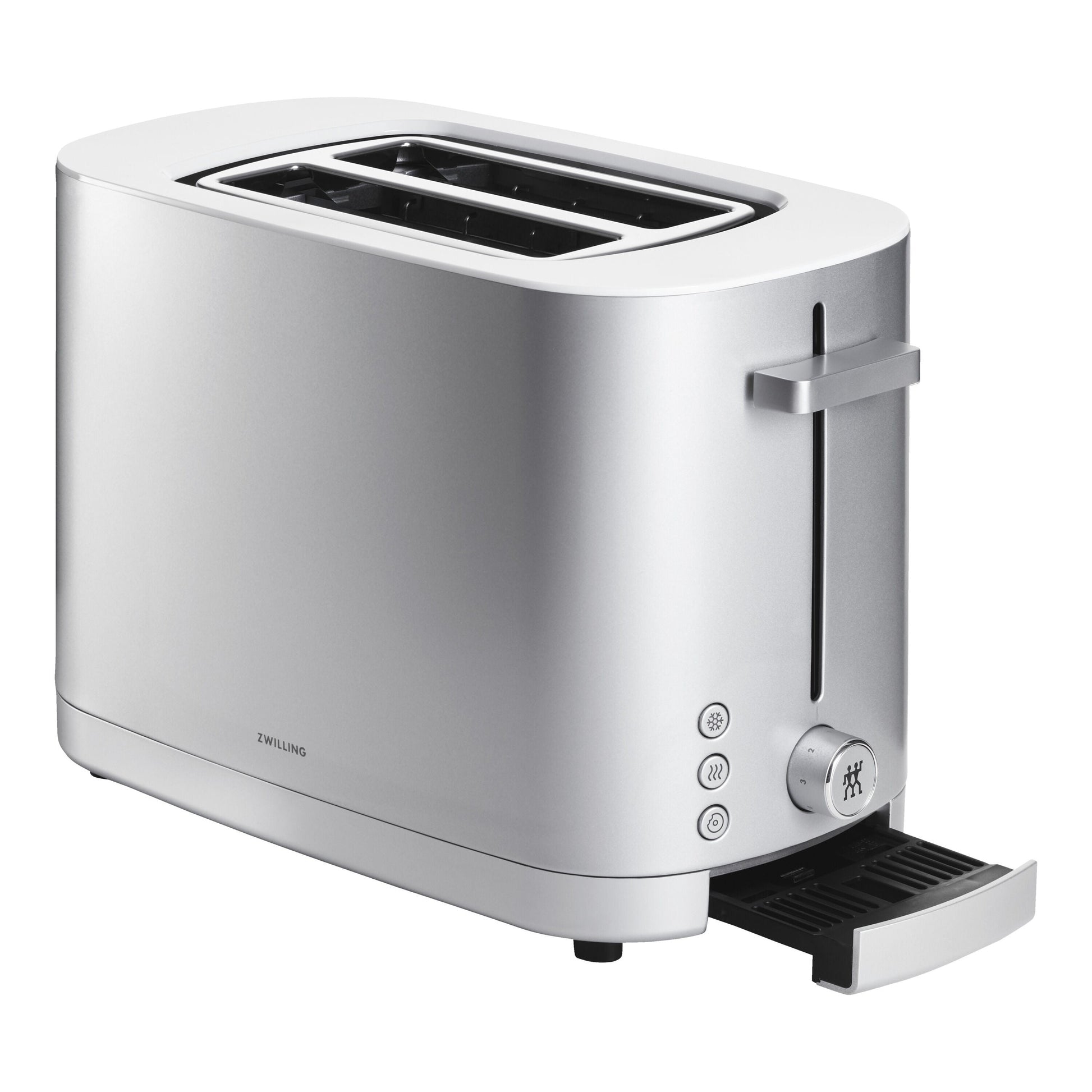 ZWILLING Enfinigy 2 Short Slots Toaster - Silver-Toasters-DECOROLALA