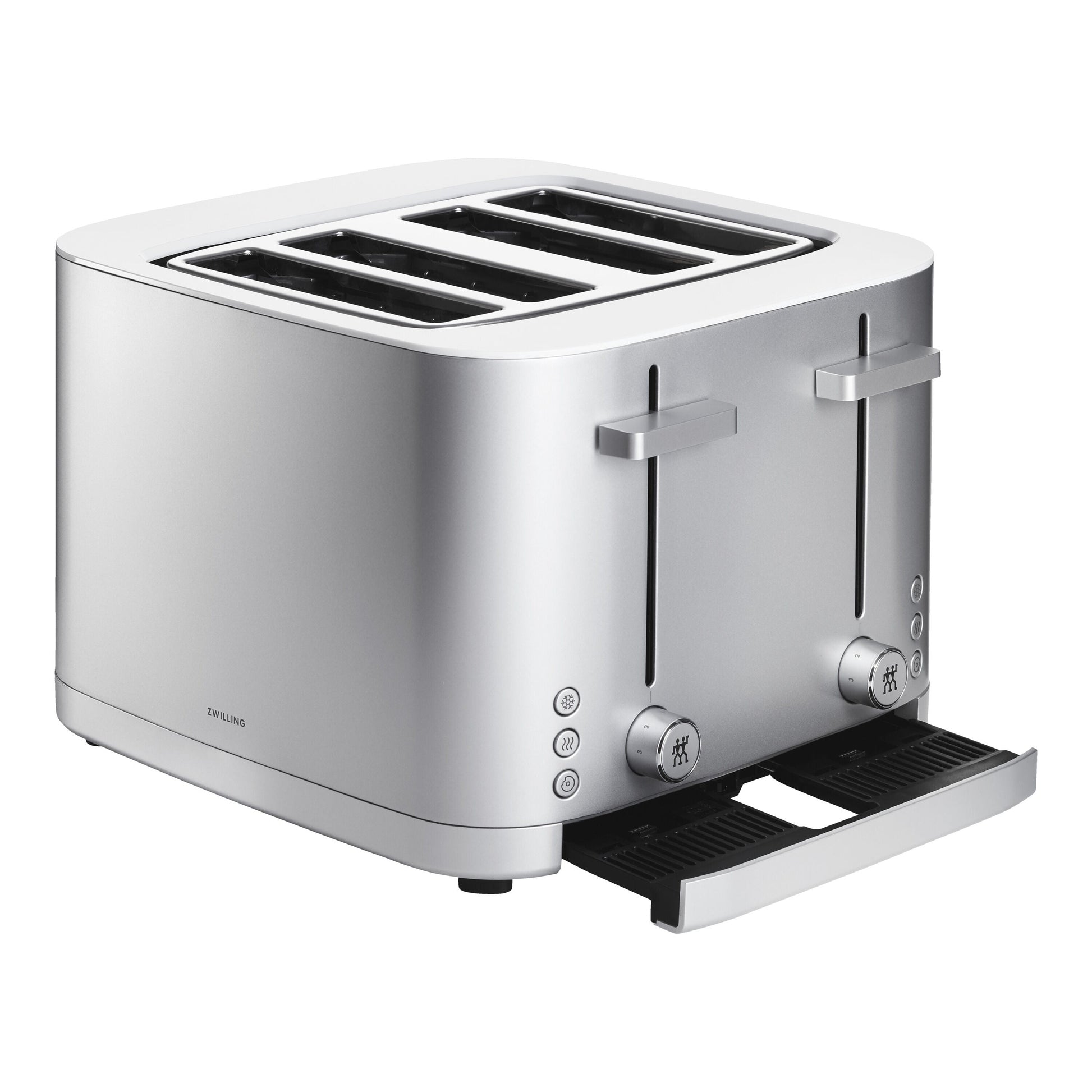 ZWILLING Enfinigy 4 Short Slots Toaster - Silver-Toasters-DECOROLALA