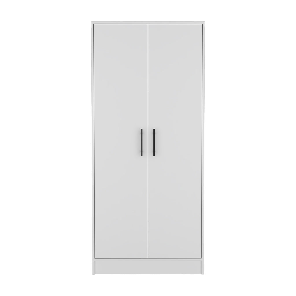 Two Piece White Bedroom Set-Bedroom Furniture Sets-DECOROLALA