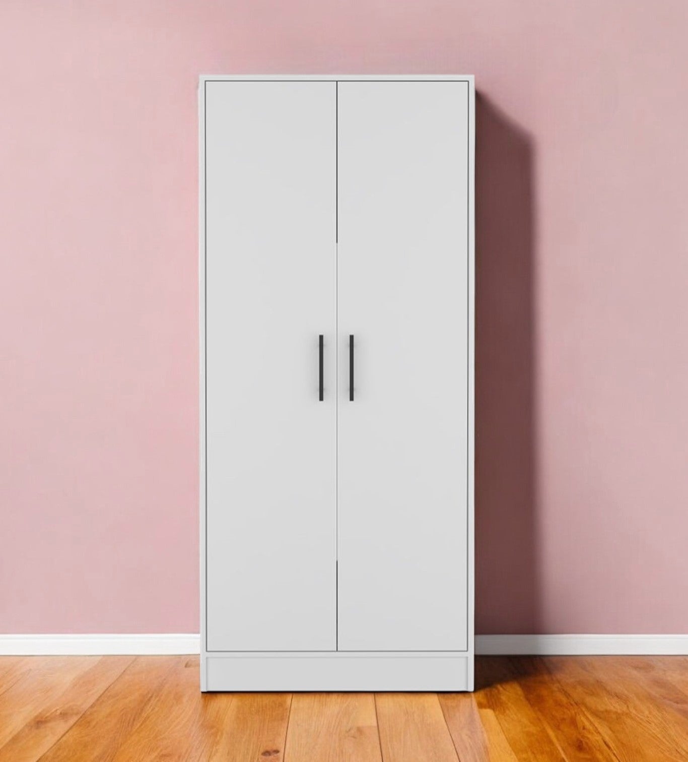 Two Piece White Bedroom Set-Bedroom Furniture Sets-DECOROLALA