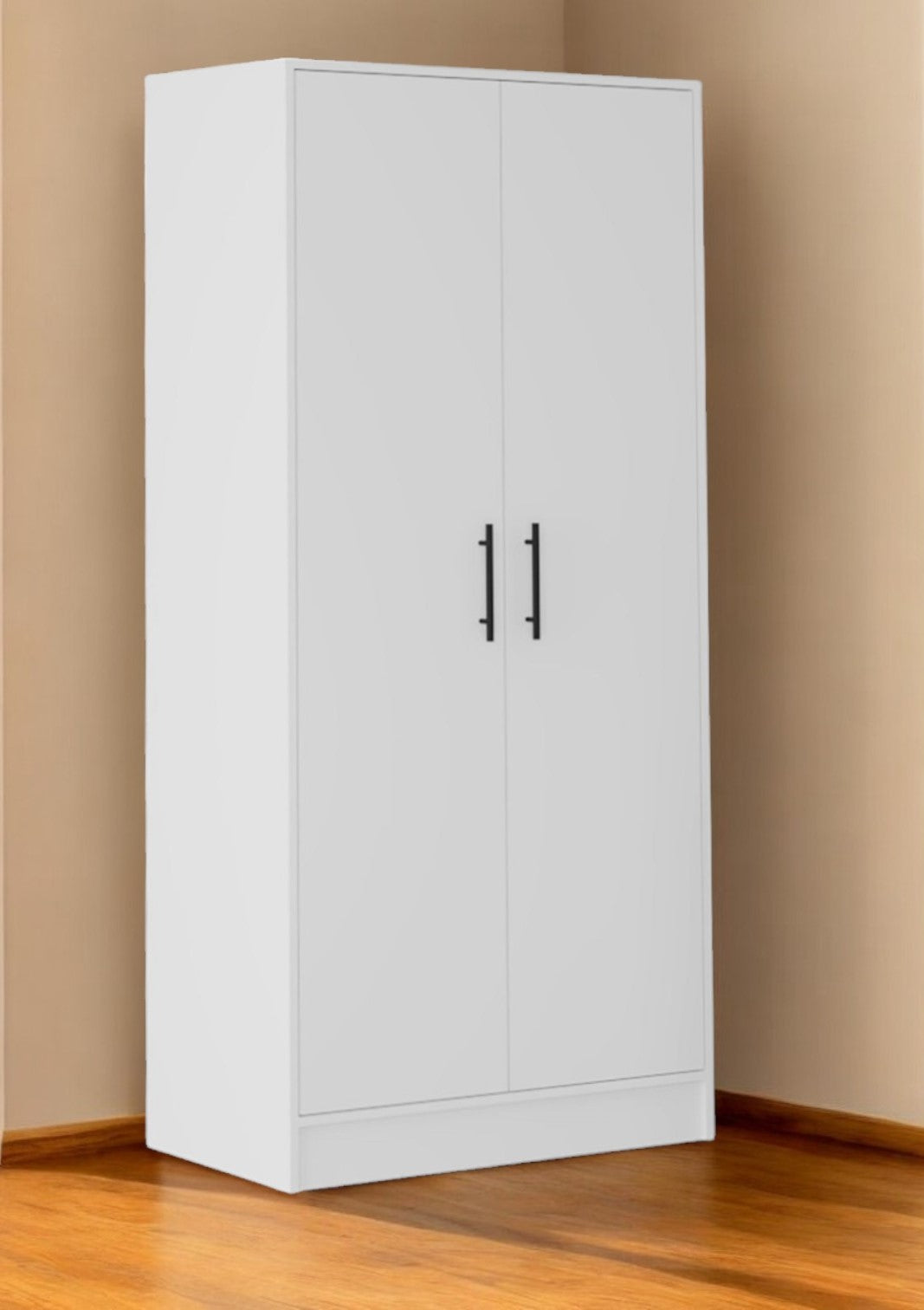 Two Piece White Bedroom Set-Bedroom Furniture Sets-DECOROLALA