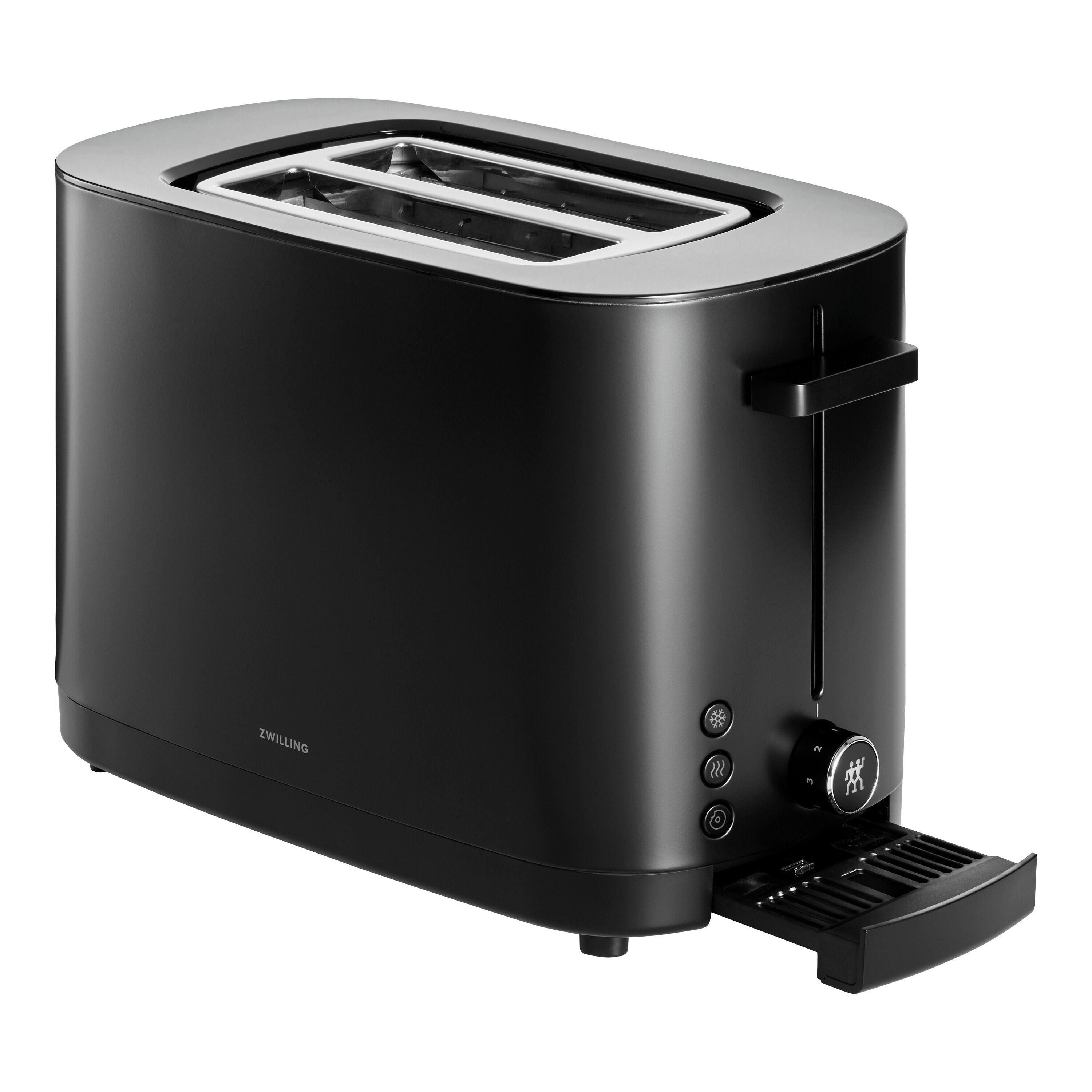 ZWILLING Enfinigy 2 Short Slots Toaster - Black-Toasters-DECOROLALA