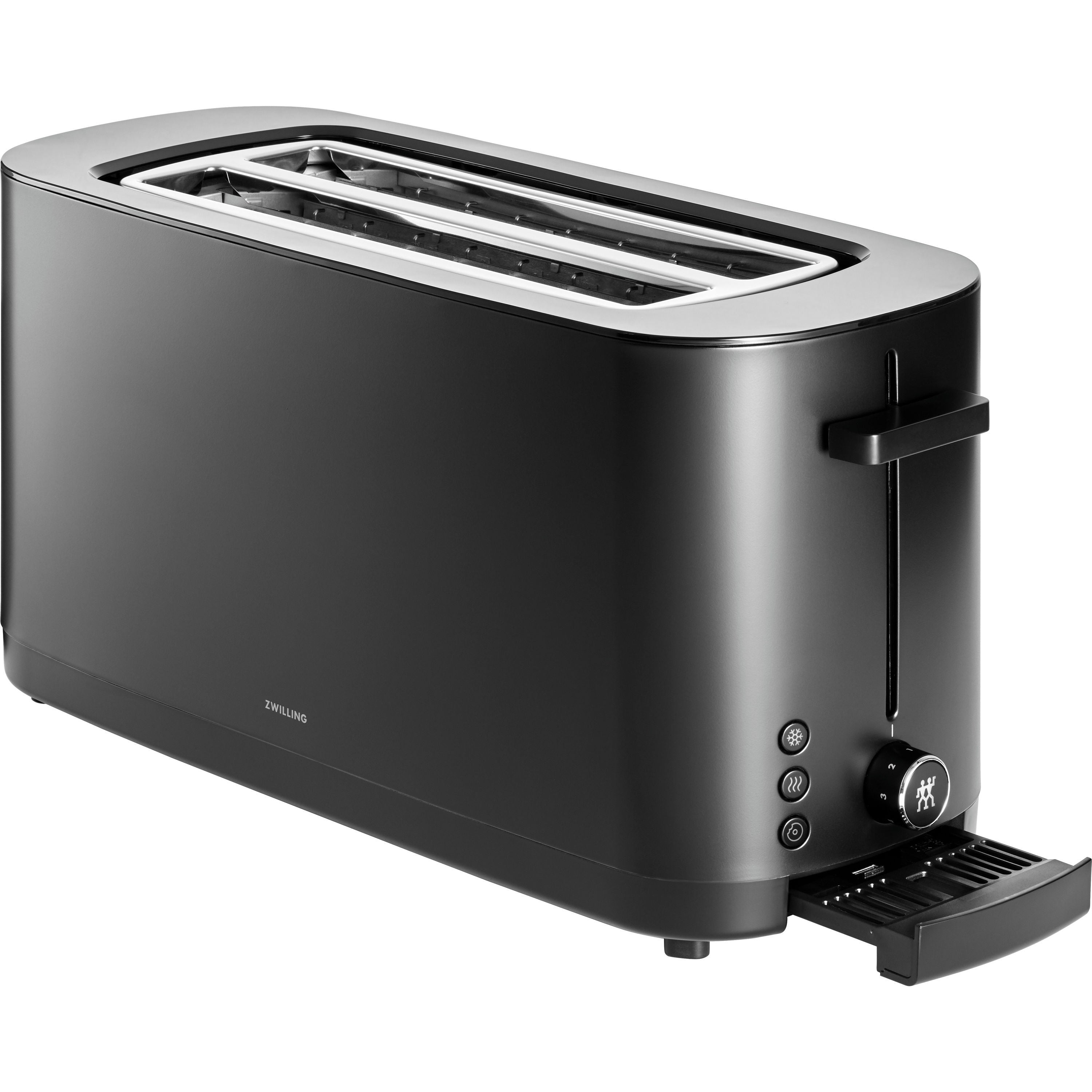 ZWILLING Enfinigy 2 Long Slots Toaster - Black-Toasters-DECOROLALA