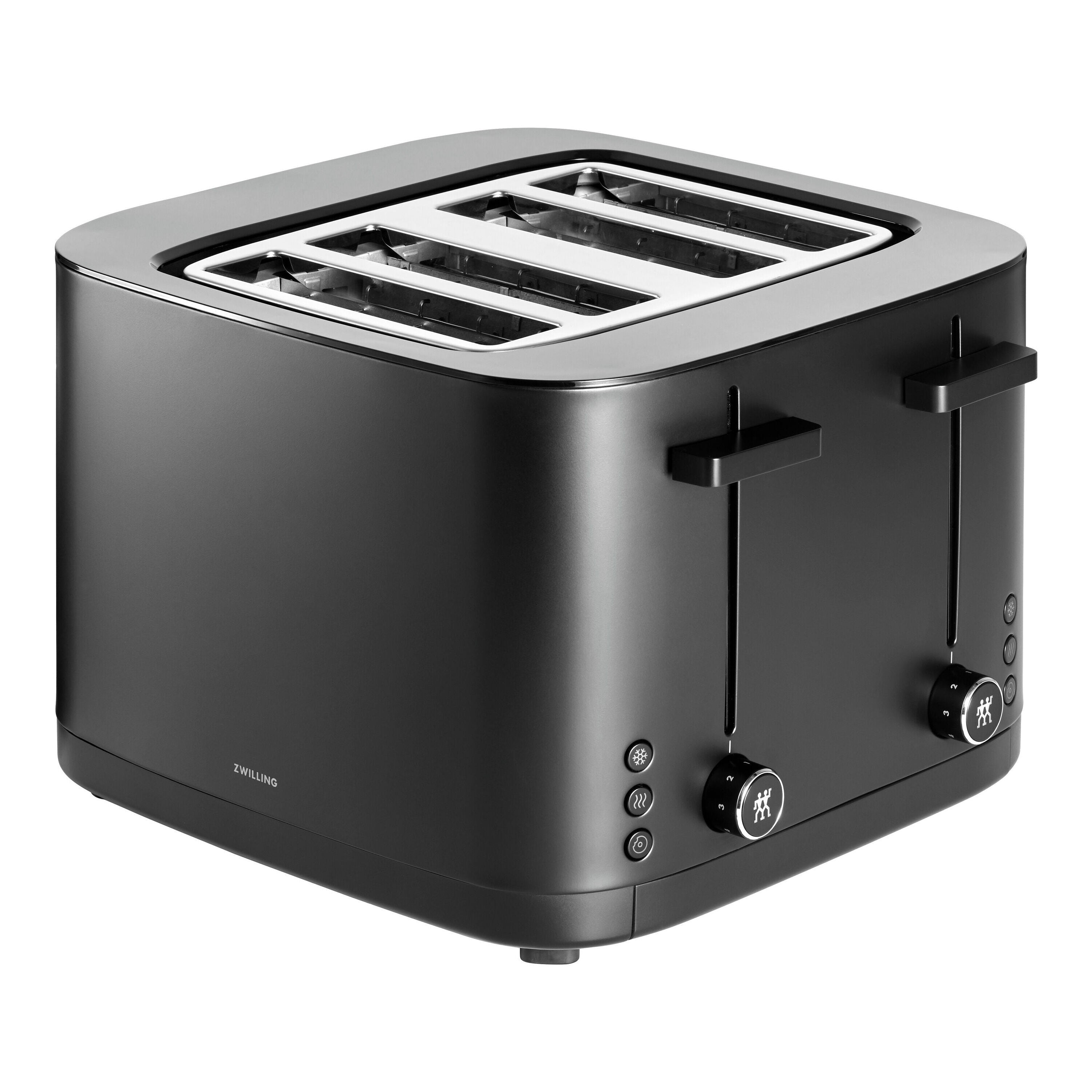 ZWILLING Enfinigy 4 Short Slots Toaster - Black-Toasters-DECOROLALA