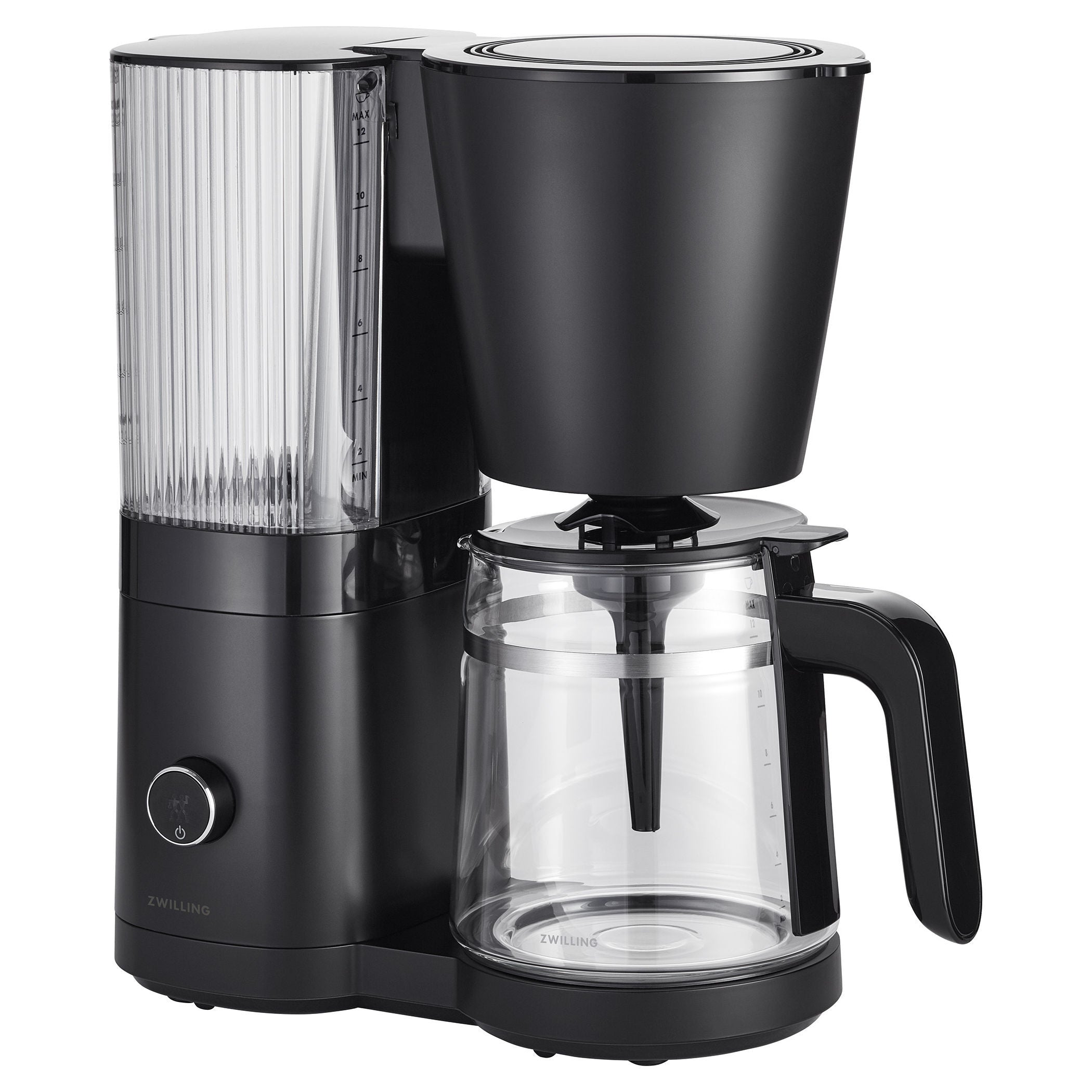 ZWILLING Enfinigy 1.5-L Glass Carafe Drip Coffee Maker Black-n/a-DECOROLALA