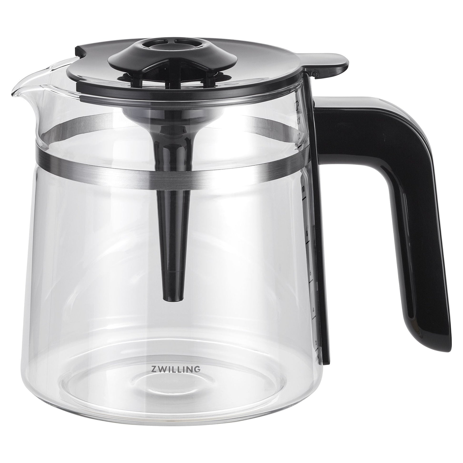ZWILLING Enfinigy 1.5-L Glass Carafe Drip Coffee Maker Black-n/a-DECOROLALA