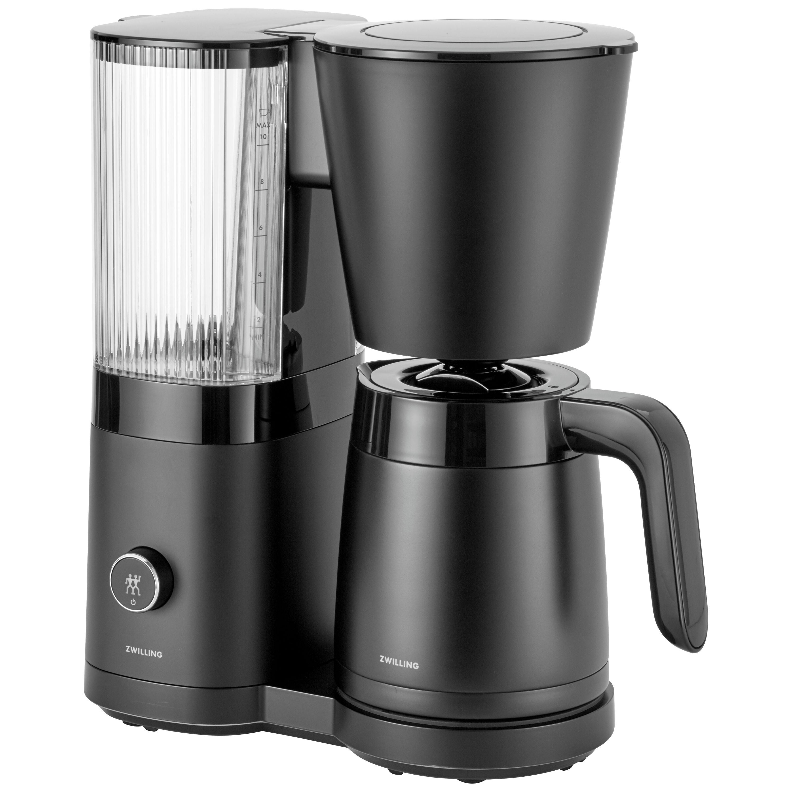 ZWILLING Enfinigy Thermal Carafe Drip Coffee Maker, Black-n/a-DECOROLALA