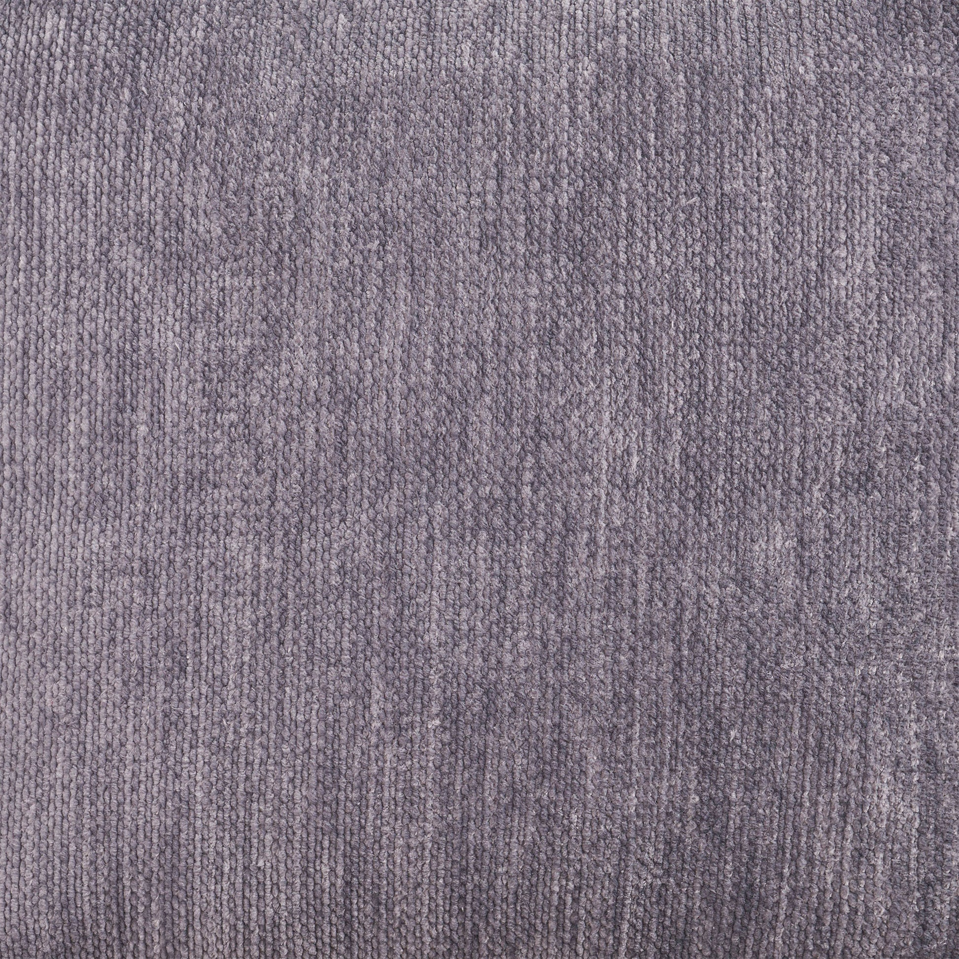 18" Gray Chenille Cube Pouf Ottoman-7