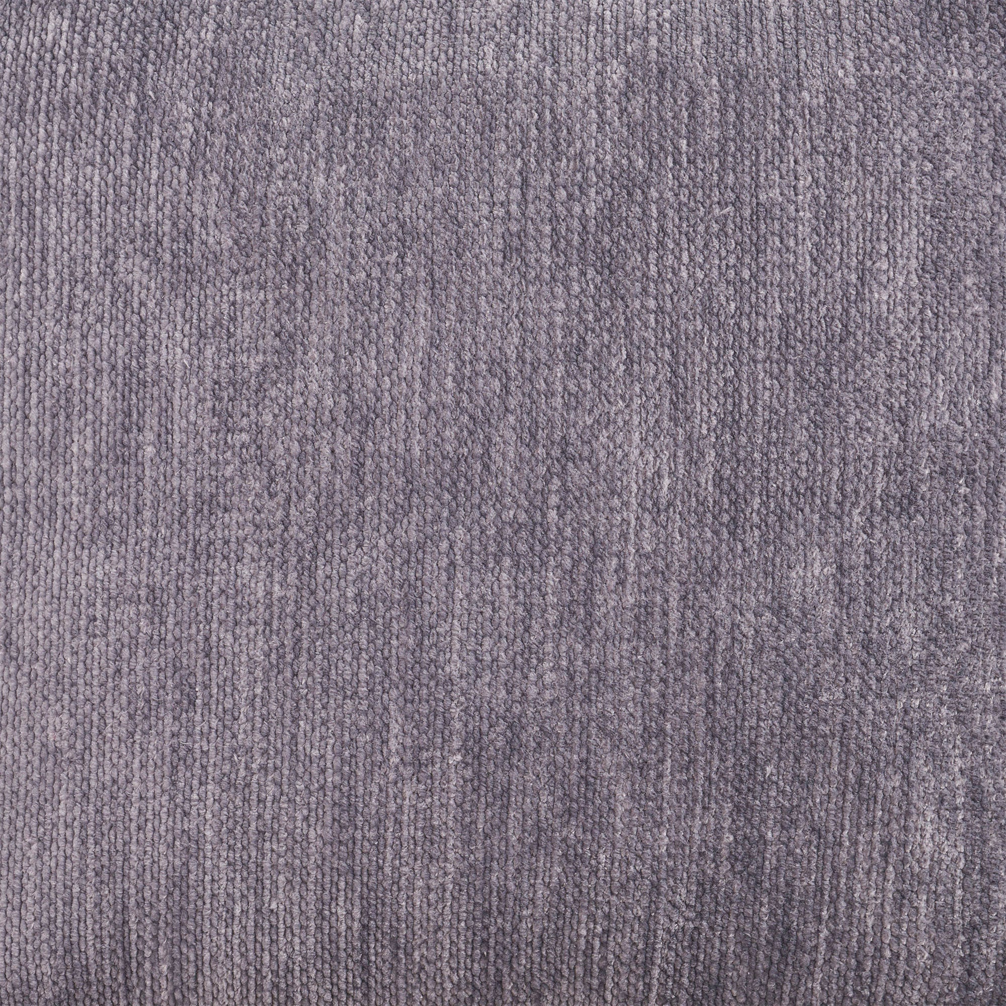 18" Gray Chenille Cube Pouf Ottoman-7