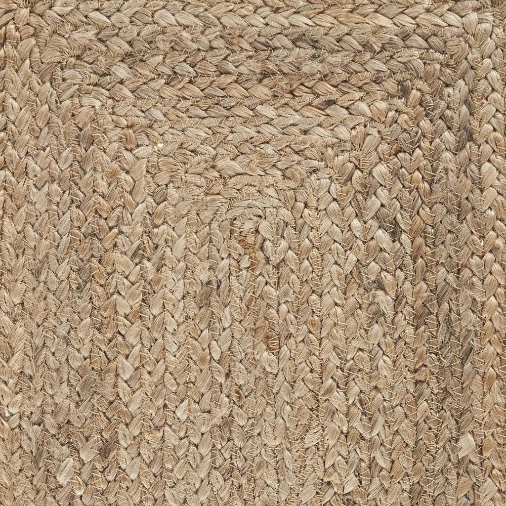 19" Set of Four Natural Jute Placemats-Dining Linens-DECOROLALA